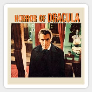 The Horror of Dracula Movie Poster Magnet